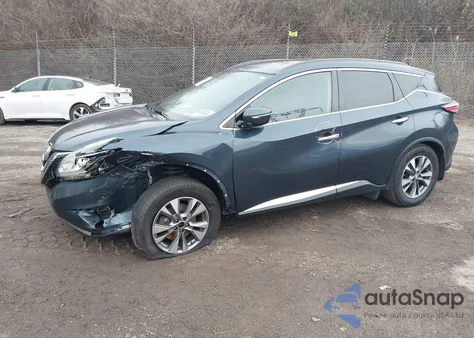 2015 Nissan Murano Sv from USA, damaged, VIN 5N1AZ2MH8FN221178
